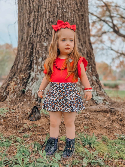 Original leopard Skirted bummies