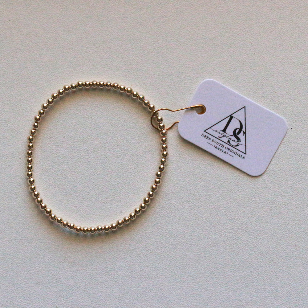 Mollie Gold Filled Beaded Bracelet