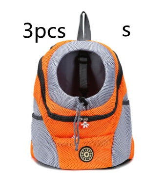 Double Shoulder Pet Travel Backpack
