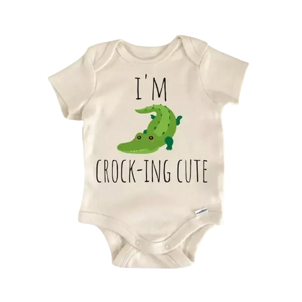 Crocodile Alligator Newborn Baby Onesie® Bodysuit