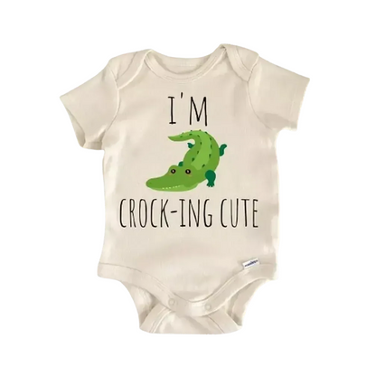 Crocodile Alligator Newborn Baby Onesie® Bodysuit