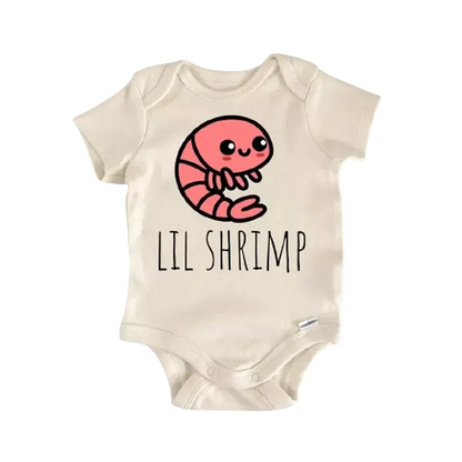 Shrimp Seafood Fish Newborn Baby Onesie® Bodysuit