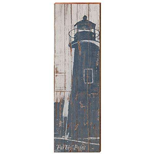 Turkey Point Lighthouse Home Decor Art Print on Real Wood
