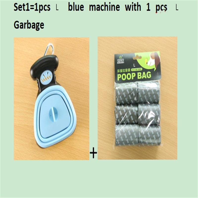 Portable Pet Pooper Scooper with Waste Bags