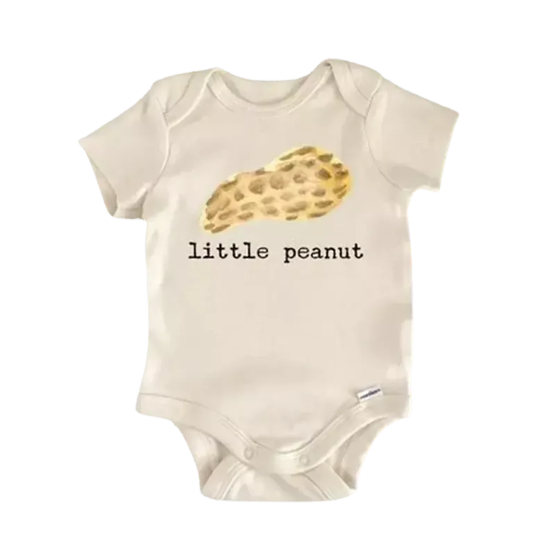 Peanut Elephant Nut Newborn Baby Onesie® Bodysuit