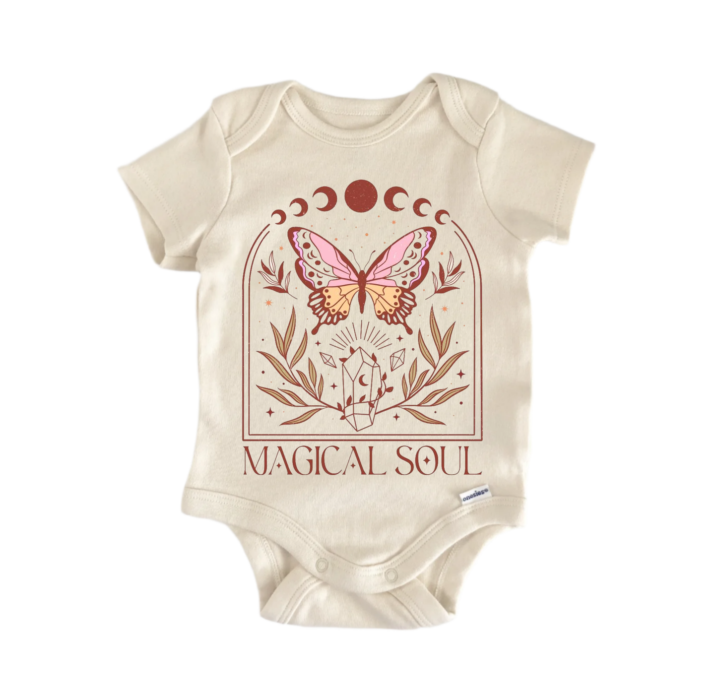 Magic Soul Moon Newborn Baby Onesie® Bodysuit GS1