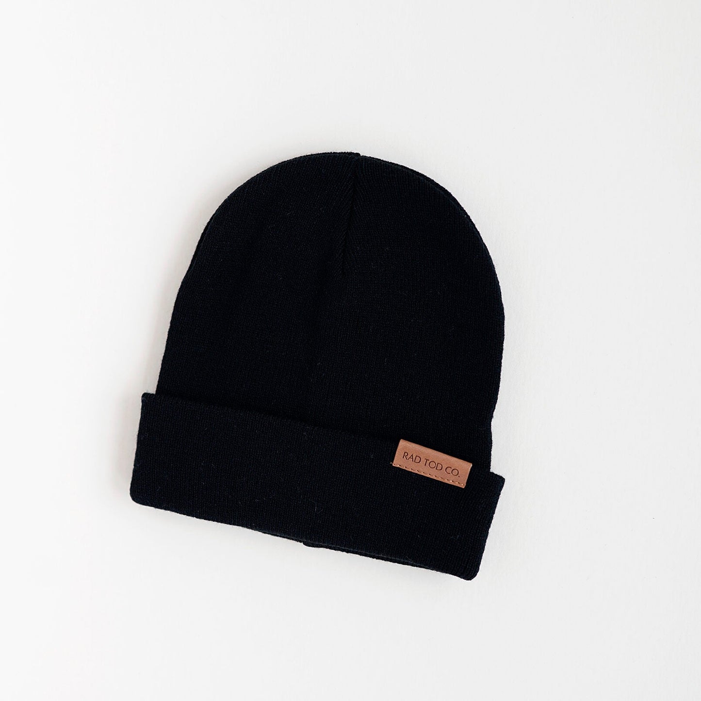 CLASSIC BLACK TODDLER BEANIE