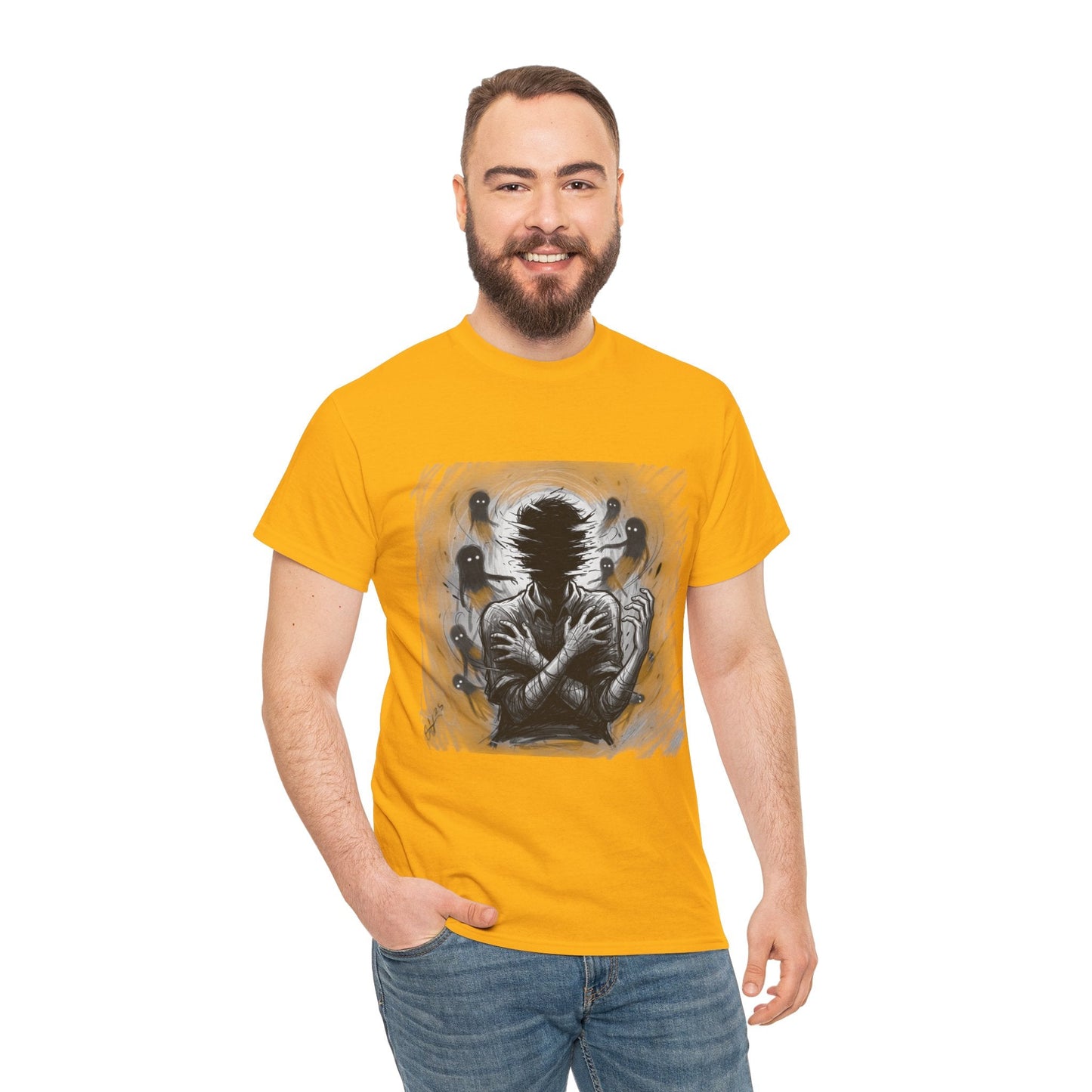 Xian Allen x Trash Cult Shirt – “Don’t Let Them In” | Ghost Spiral Emotional Horror Tee