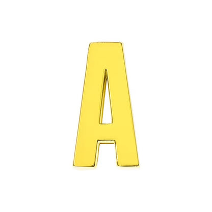 Scarf Slide Letters – 30mm – 14K Gold Non Tarnish