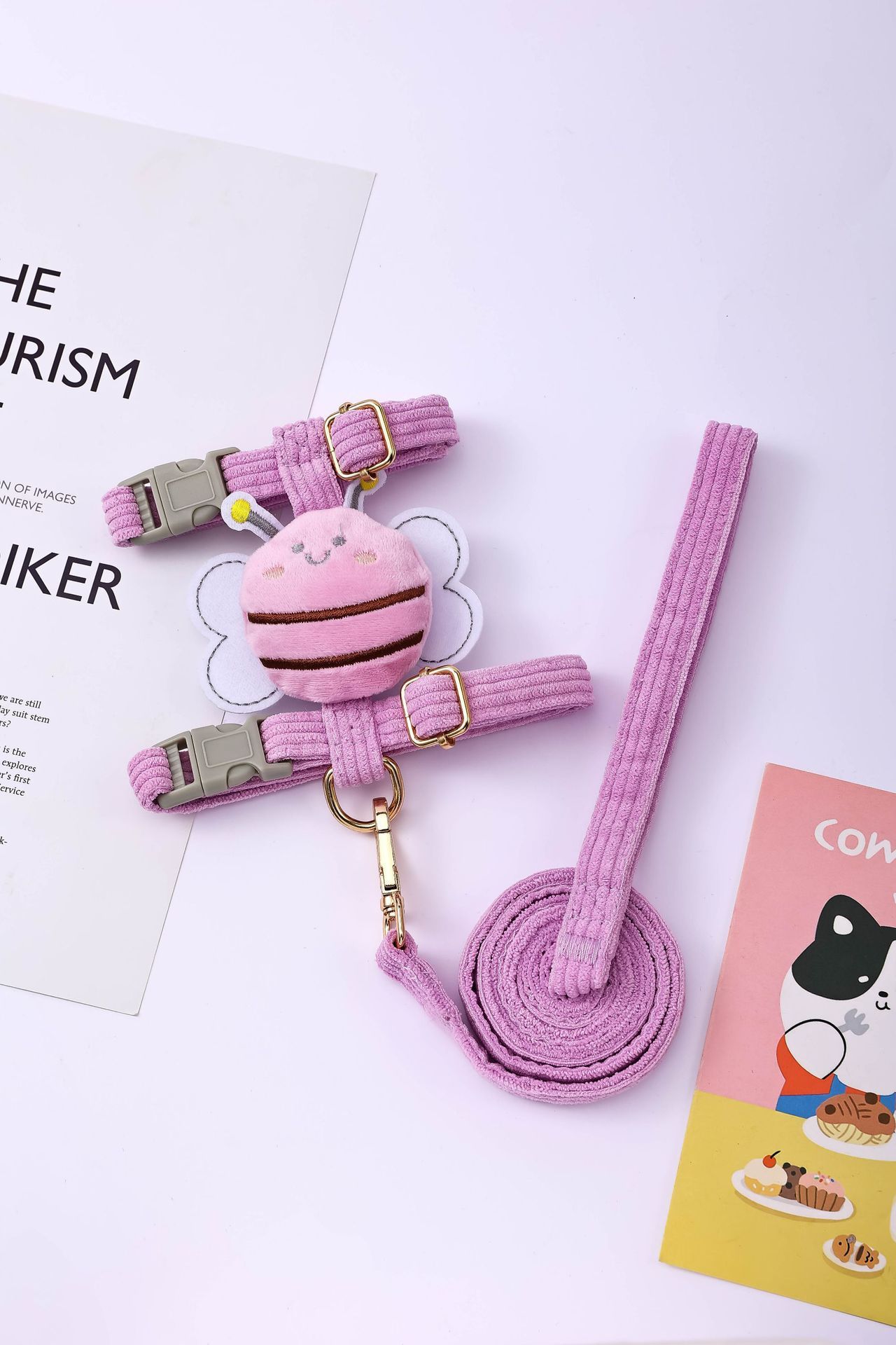 Cute Traction Rope Dog Vest