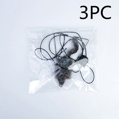 Telescopic Hanging Mouse Cat Toy