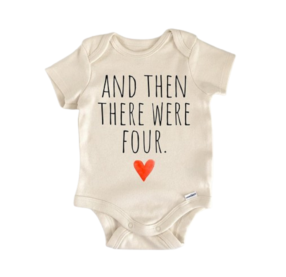 4Th Pregnancy Newborn Baby Onesie® Bodysuit