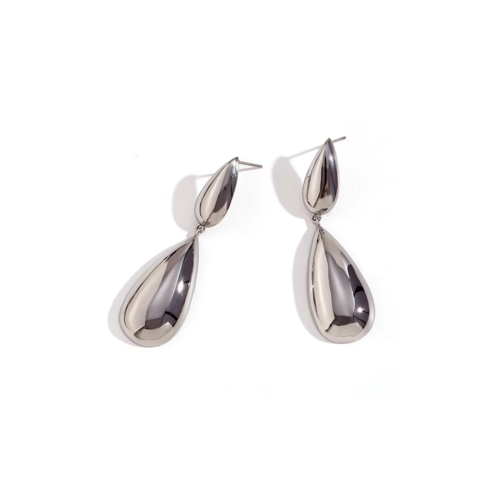 Eloise Drop Earrings ~ Silver