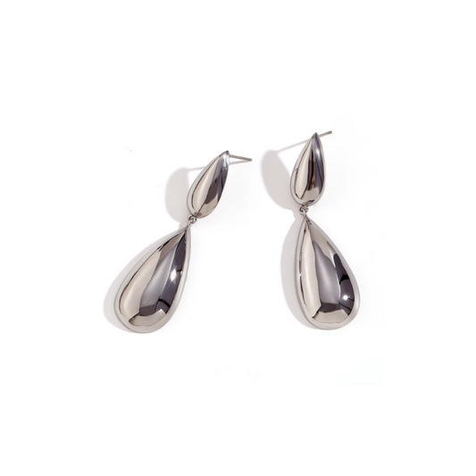 Eloise Drop Earrings ~ Silver