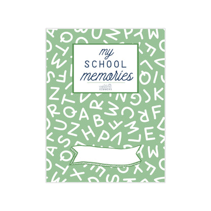 ABC School Memory Journal