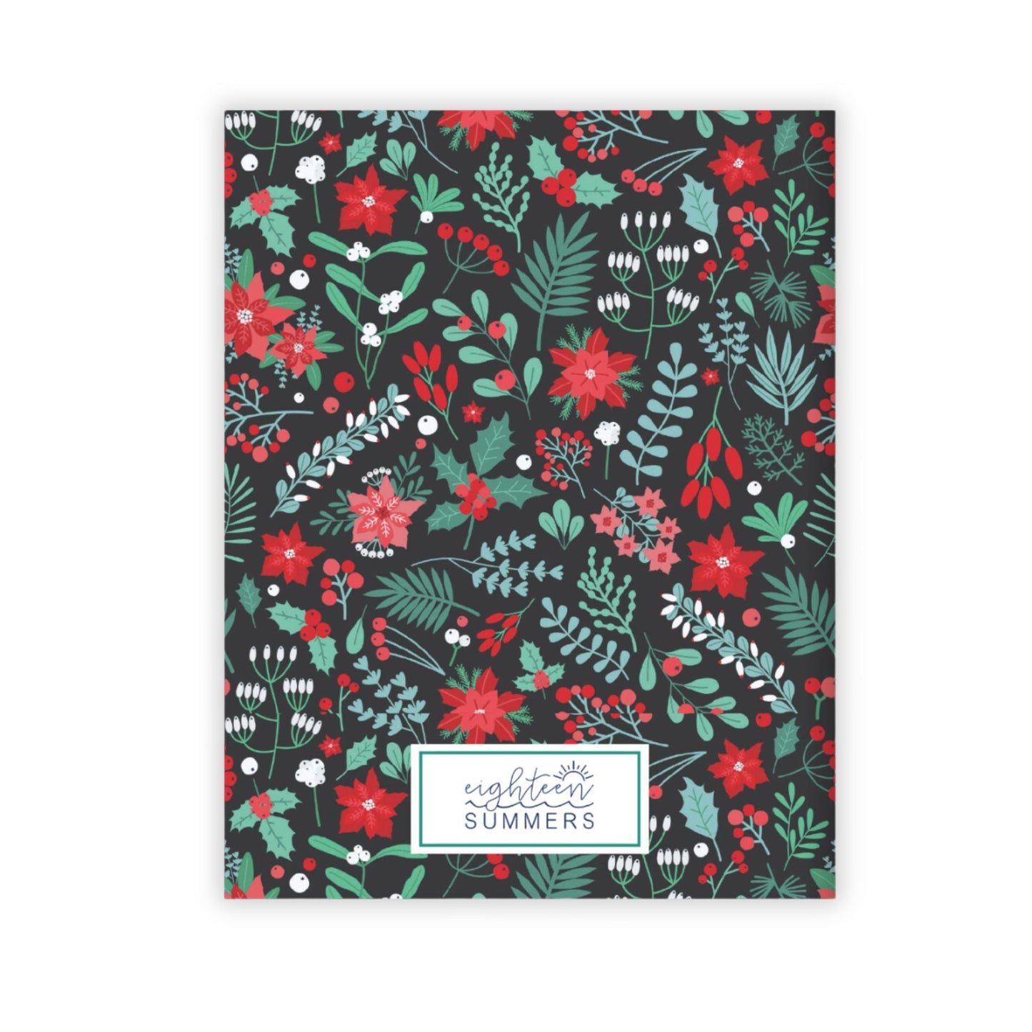 Christmas Memory Journal- Festive Floral