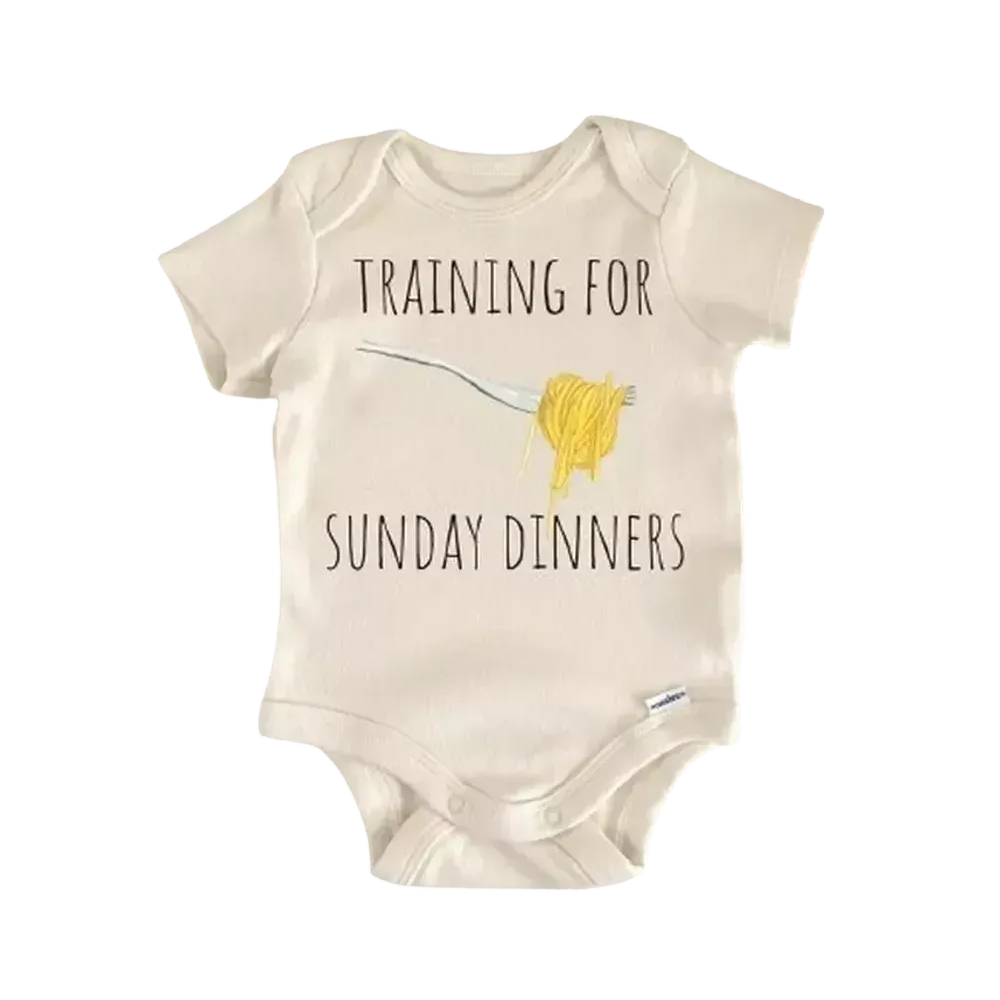 Italian Italy Pasta Newborn Baby Onesie® Bodysuit