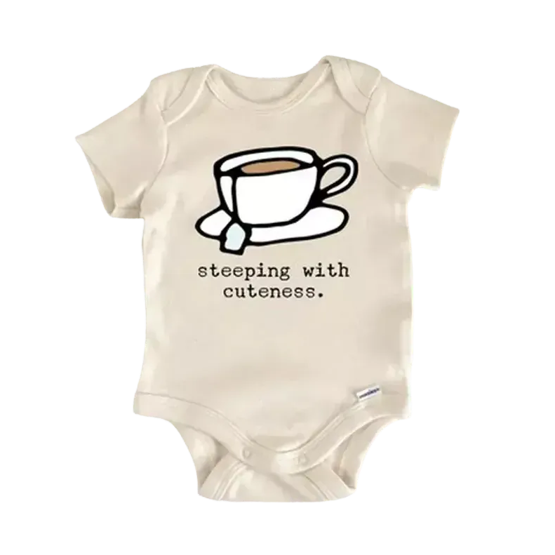 Tea Matcha Boba Newborn Baby Onesie® Bodysuit