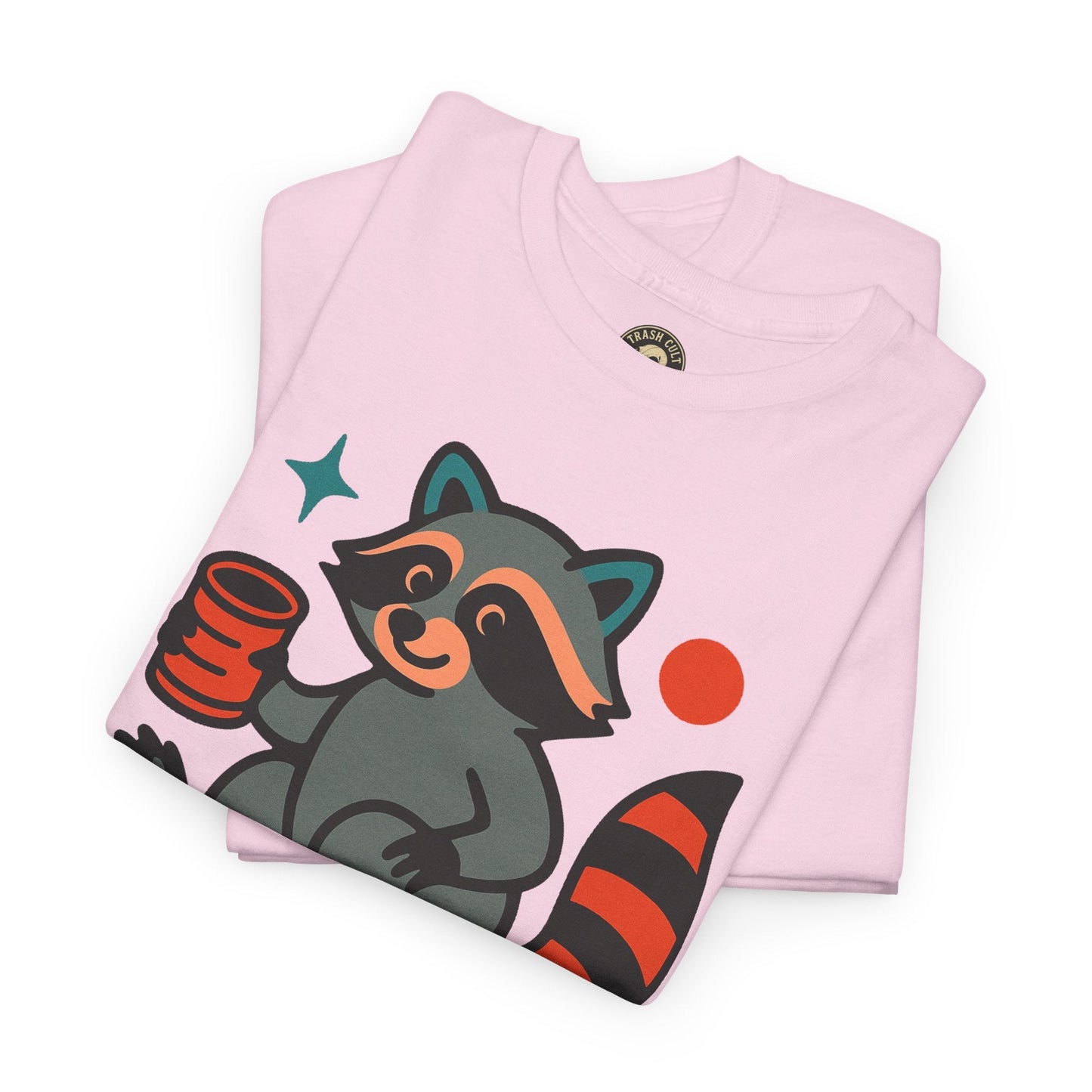 Trash Cult Supply Co. Unisex Heavy Cotton Tee, Eco-Friendly Tee, Gift for Raccoon Lovers, Cute Graphic T-Shirt, Trendy Streetwear, [...]
