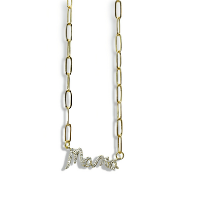 Mama Necklace Gold F29