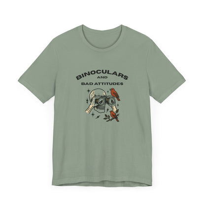 Bird Watching Is Hardcore T-Shirt | Funny Punk Birder Shirt for Misfits & Field Freaks