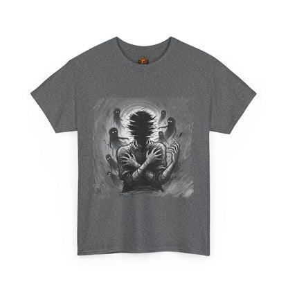 Xian Allen x Trash Cult Shirt – “Don’t Let Them In” | Ghost Spiral Emotional Horror Tee