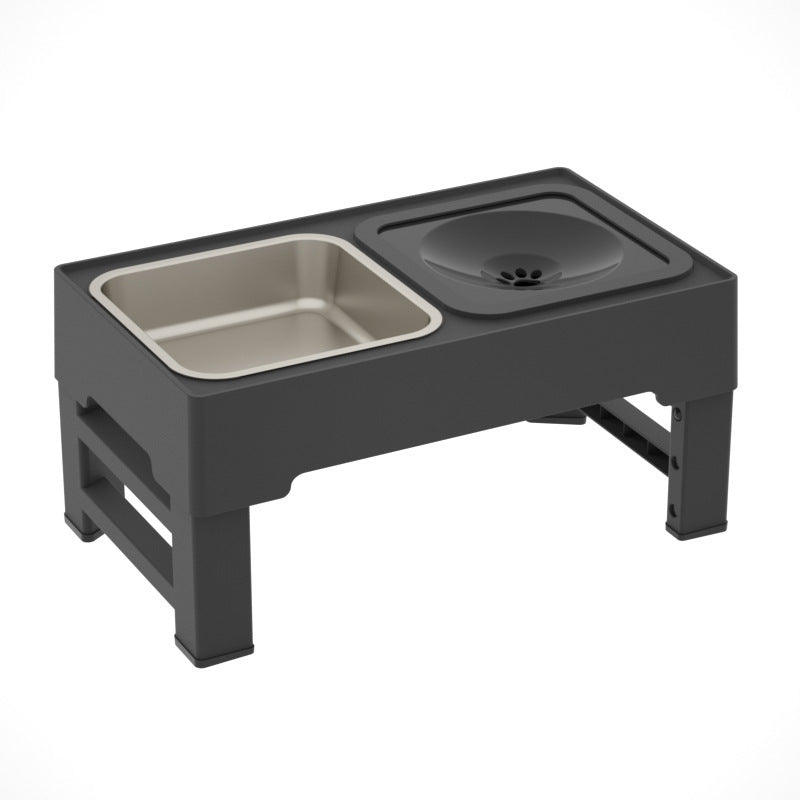 Stainless Stand Adjustable Height Pet Bowls