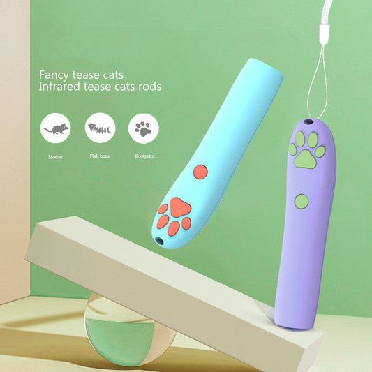 Funny Remote Control LED Laser Cat Stick