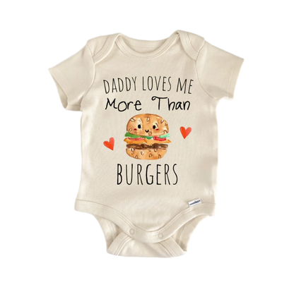 Bbq Burger Newborn Gift Baby Onesie® Bodysuit