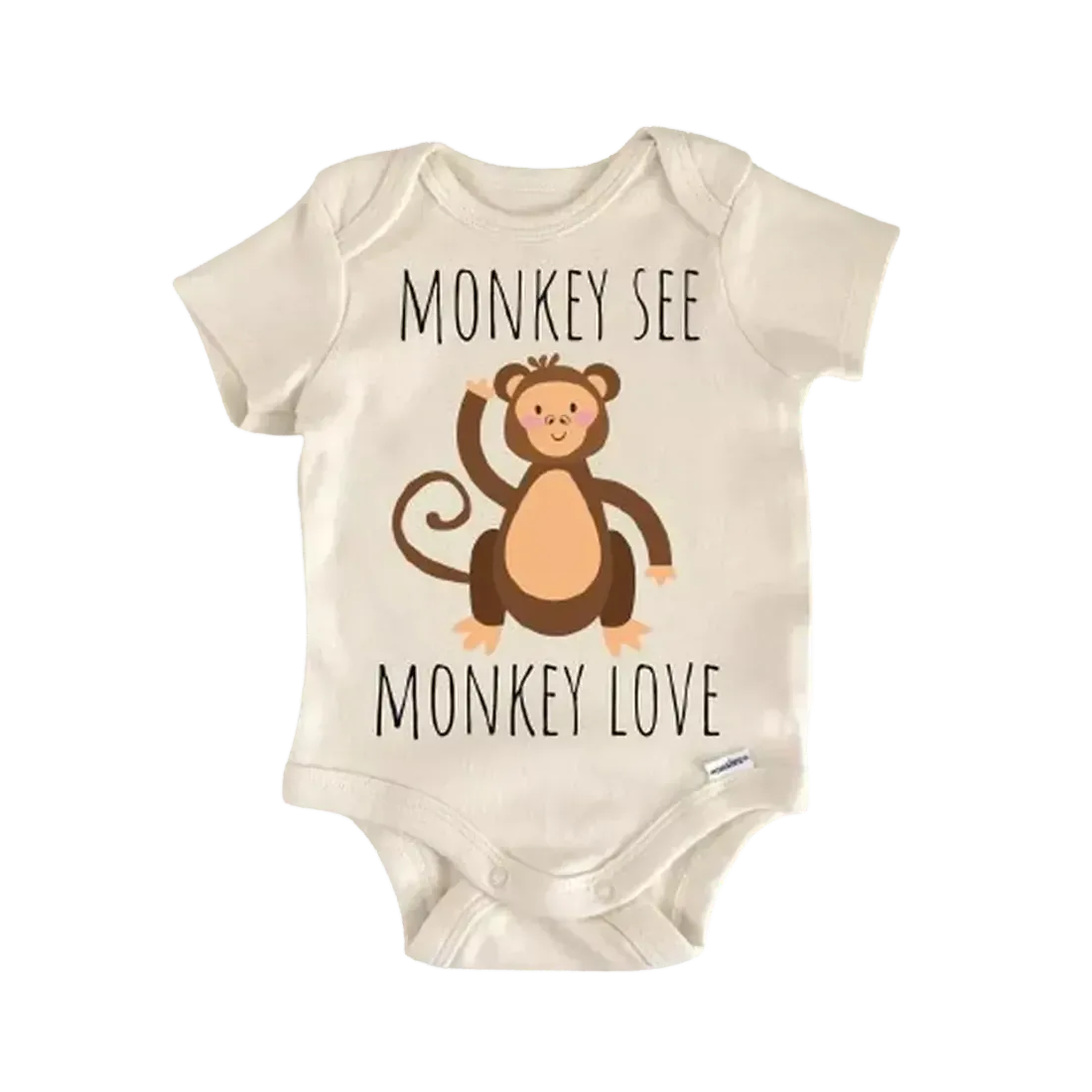 Monkey Jungle Animal Newborn Baby Onesie® Bodysuit GS1