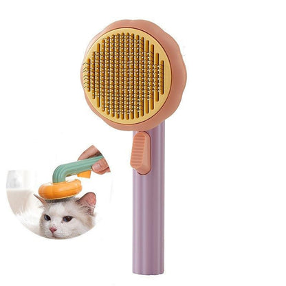 Self-cleaning Pet Hair Removal Brush
