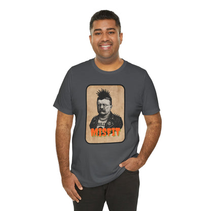 Teddy Roosevelt Punk T-Shirt | Misfit History Tee for Rebels, Patriots & Wild Hearts