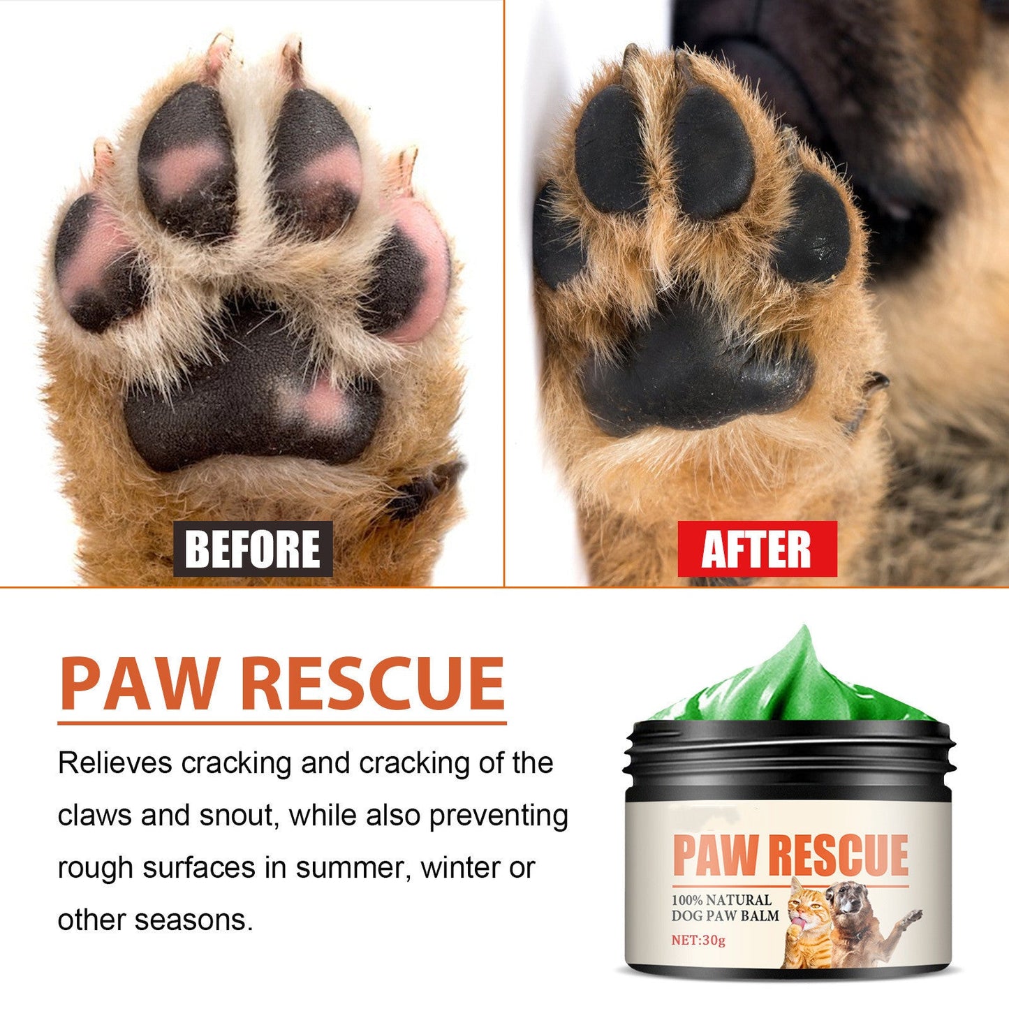 Pet Paw Care Protection Cream