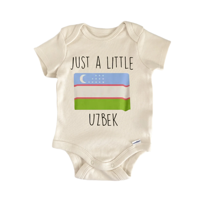Uzbekistan Newborn Baby Onesie® Bodysuit