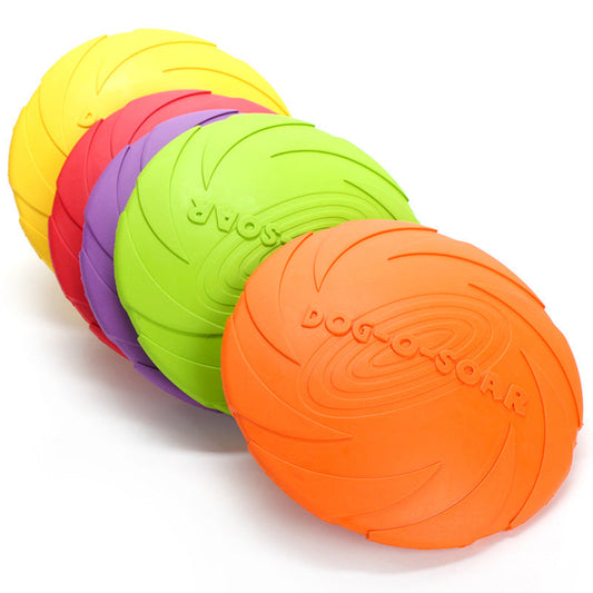 Dog Rubber Flying Disc Toy