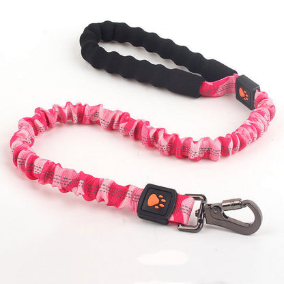 Elastic Leash with Handle Large Dog