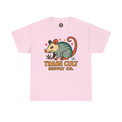 Trash Cult Unisex Cotton Tee, Trendy Apparel, Gift for Nature Lovers, Eco-Friendly Fashion, Unique Graphic Tee, Beach Casual Wear