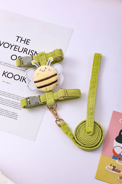 Cute Traction Rope Dog Vest