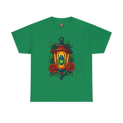 Vintage Lantern Beetle Unisex Heavy Cotton Tee - Eccentric Nature Lover Gift, 90s Aesthetic T-Shirt, Botanical Art Apparel, Summer [...]