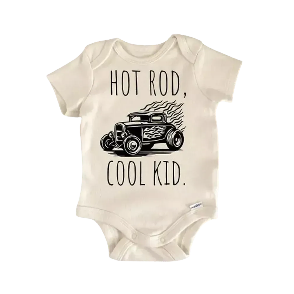 Hot Rod Muscle Car Newborn Baby Onesie® Bodysuit
