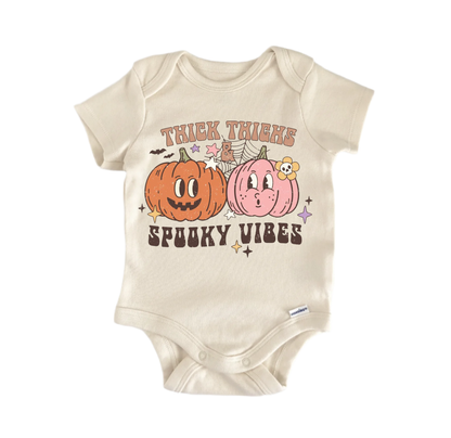 Thick Thigh Spooky Newborn Baby Onesie® Bodysuit