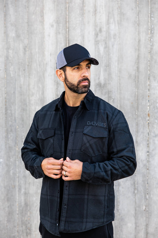DadVibes Flannel Jacket