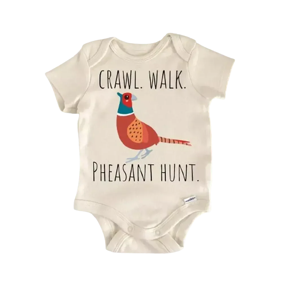 Pheasant Duck Hunter Newborn Baby Onesie® Bodysuit
