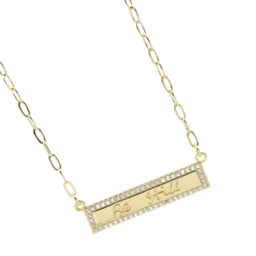 Be Still Gold Necklace