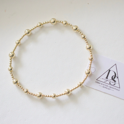 Ellie Beaded Bracelet 14k Gold Filled