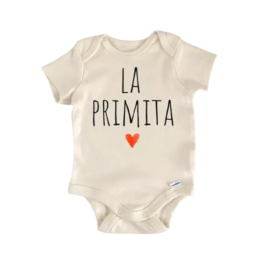 Primita Spanish Cousin Newborn Baby Onesie® Bodysuit