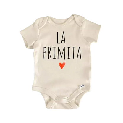Primita Spanish Cousin Newborn Baby Onesie® Bodysuit