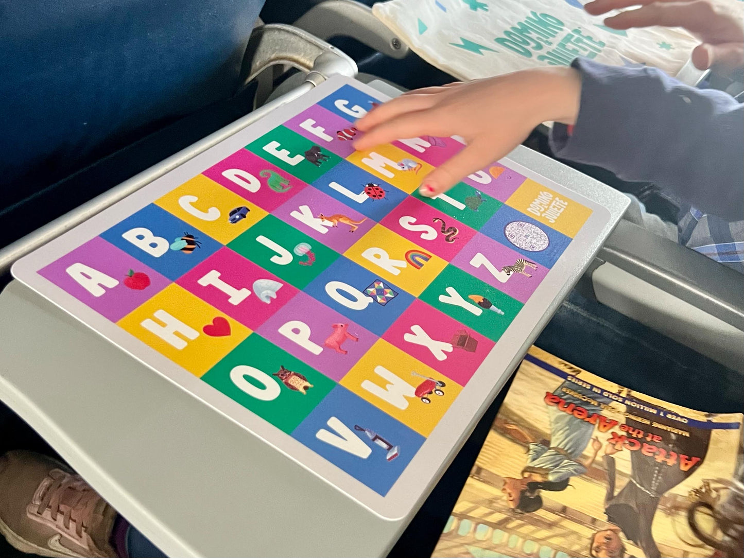 4-Pack of Travel Size Mats with Bag