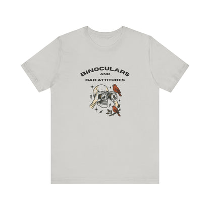 Bird Watching Is Hardcore T-Shirt | Funny Punk Birder Shirt for Misfits & Field Freaks