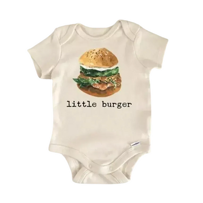 Burger Hamburger Bbq Newborn Baby Onesie® Bodysuit GS1